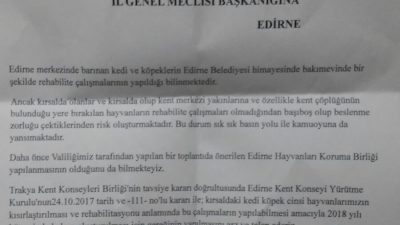 CANLARIMIZ İÇİN BAŞVURU YAPTIK