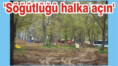 Söğütlüğü Halka Açın!