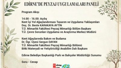KENT PEYZAJ VE BİTKİ BUDAMA TOPLANTI RAPORU