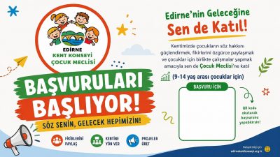 ÇOCUK MECLİSİ BAŞVURULARI BAŞLADI